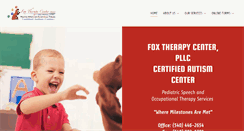 Desktop Screenshot of foxtherapycenter.com